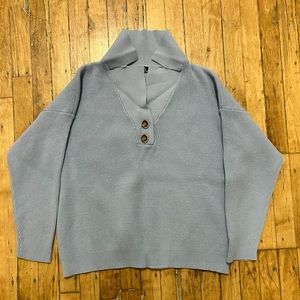 Women’s collard sweater